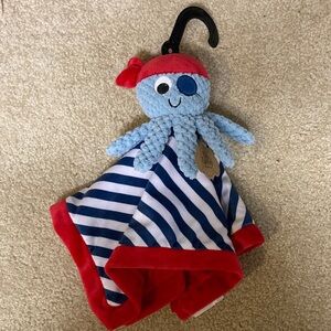 Baby Essentials Blue and White Octopus Plush